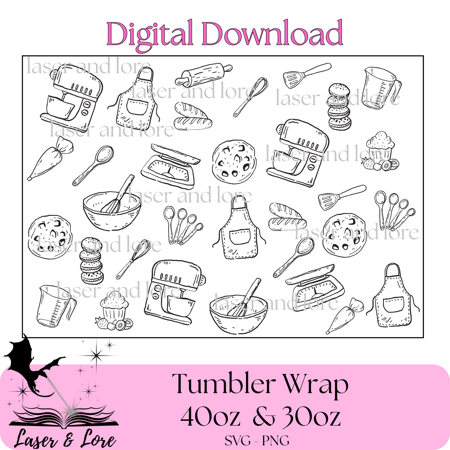 Sweetly Baked - Digital Download