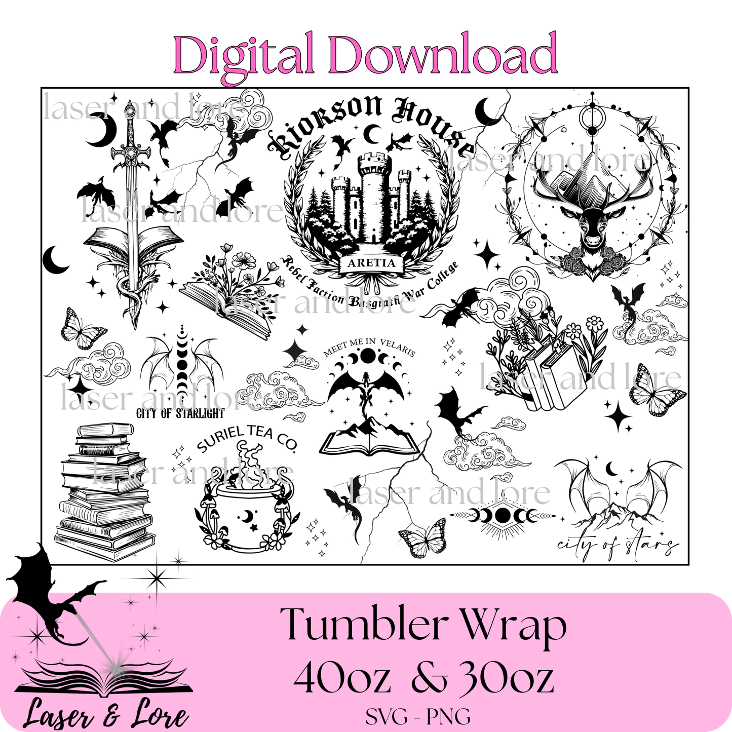 MASHUP acota.r, throne, 4th W.ing- Inspired Fan Art - Digital Download