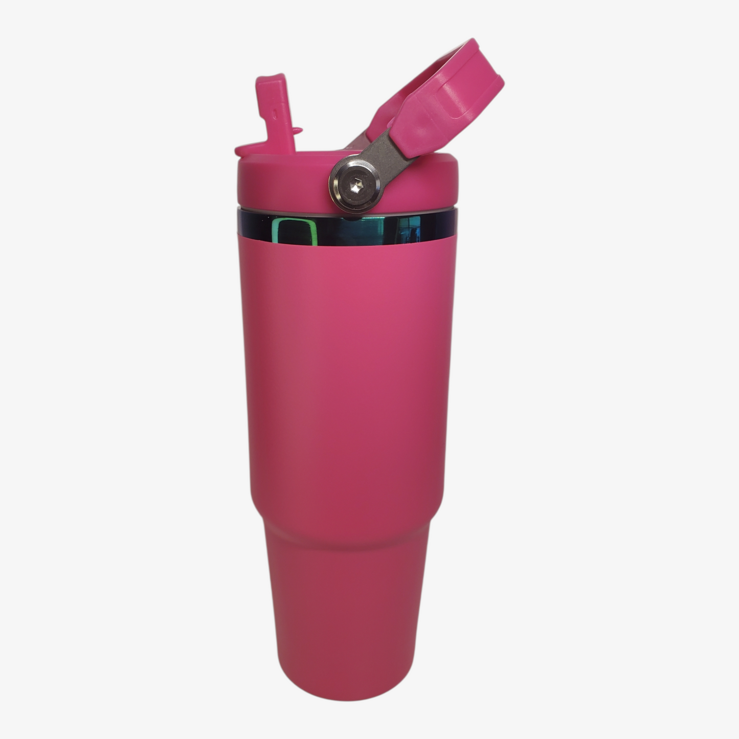 30oz Flip Straw Iridescent Tumbler