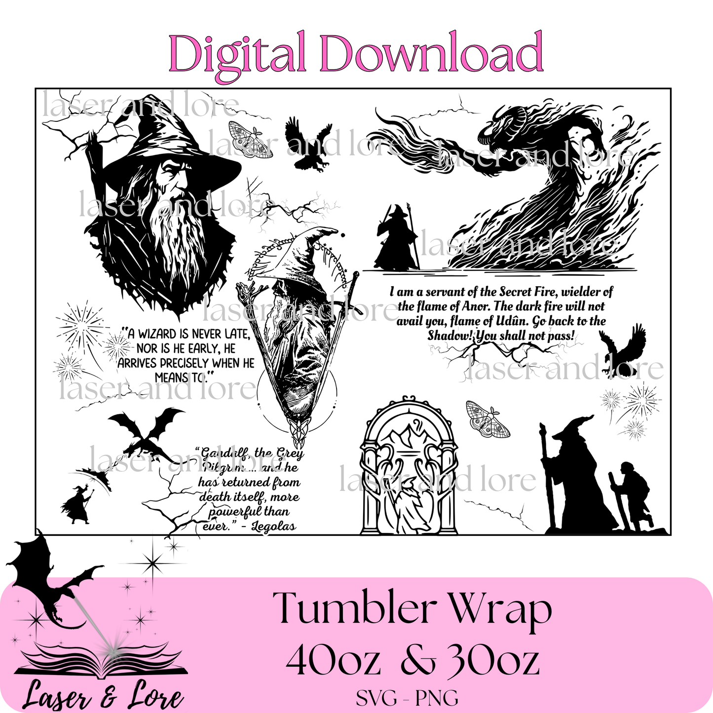 Gan.dalf Design - Digital Download