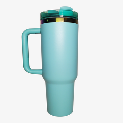 40oz Iridescent Tumbler - Custom Engraved