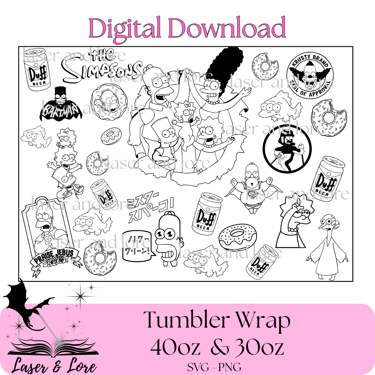 Classic 90's Yellow Fam - Digital Download