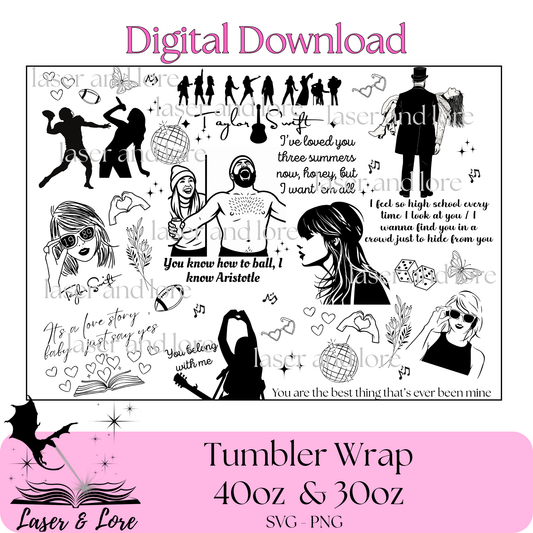 Swiftly Singing- 2x design BUNDLE - Digital Download