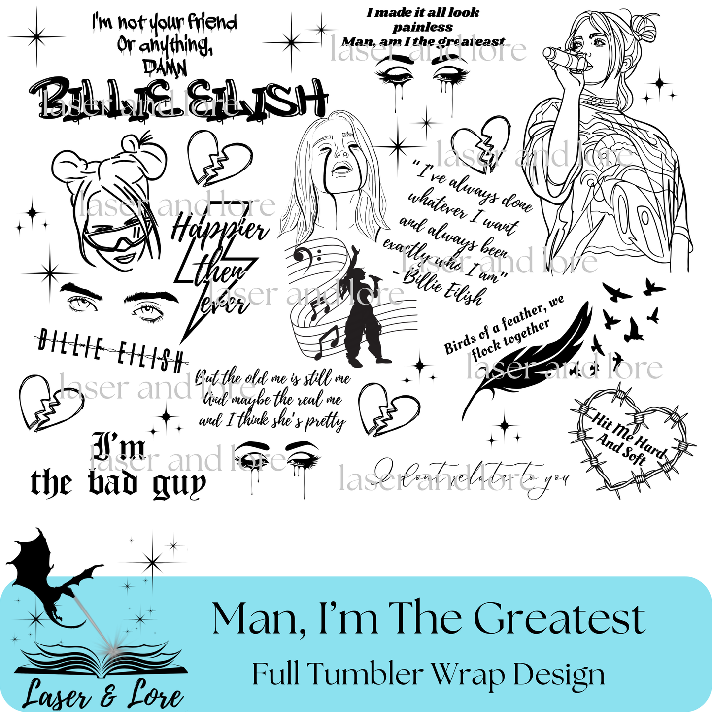 40oz Iridescent Tumbler - Custom Engraved