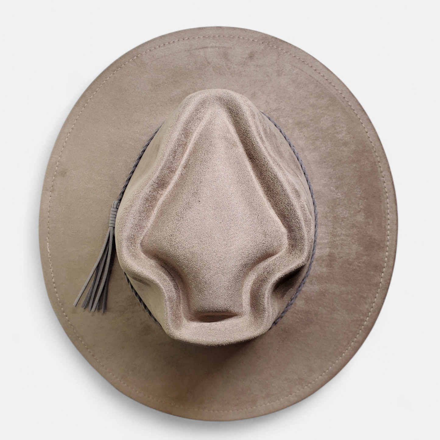 Wide Brim Arrow Head - Vegan Suede Laser Blank