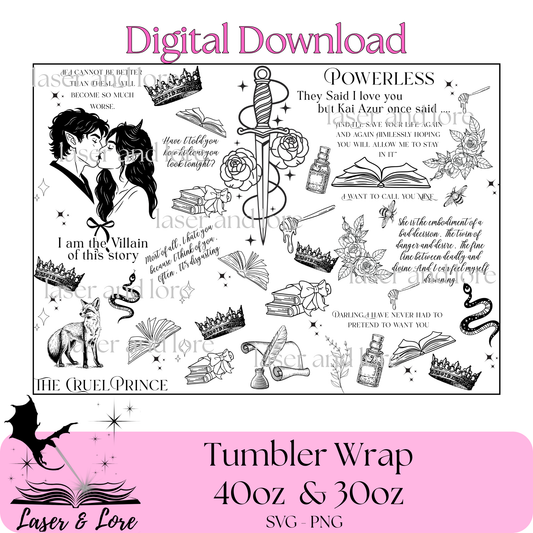 Cruel Prince x Powerless - Digital Download