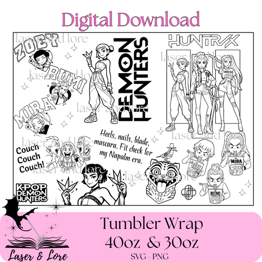 K-pop Idol Fighters - 3 Design PACKAGE - Digital Download