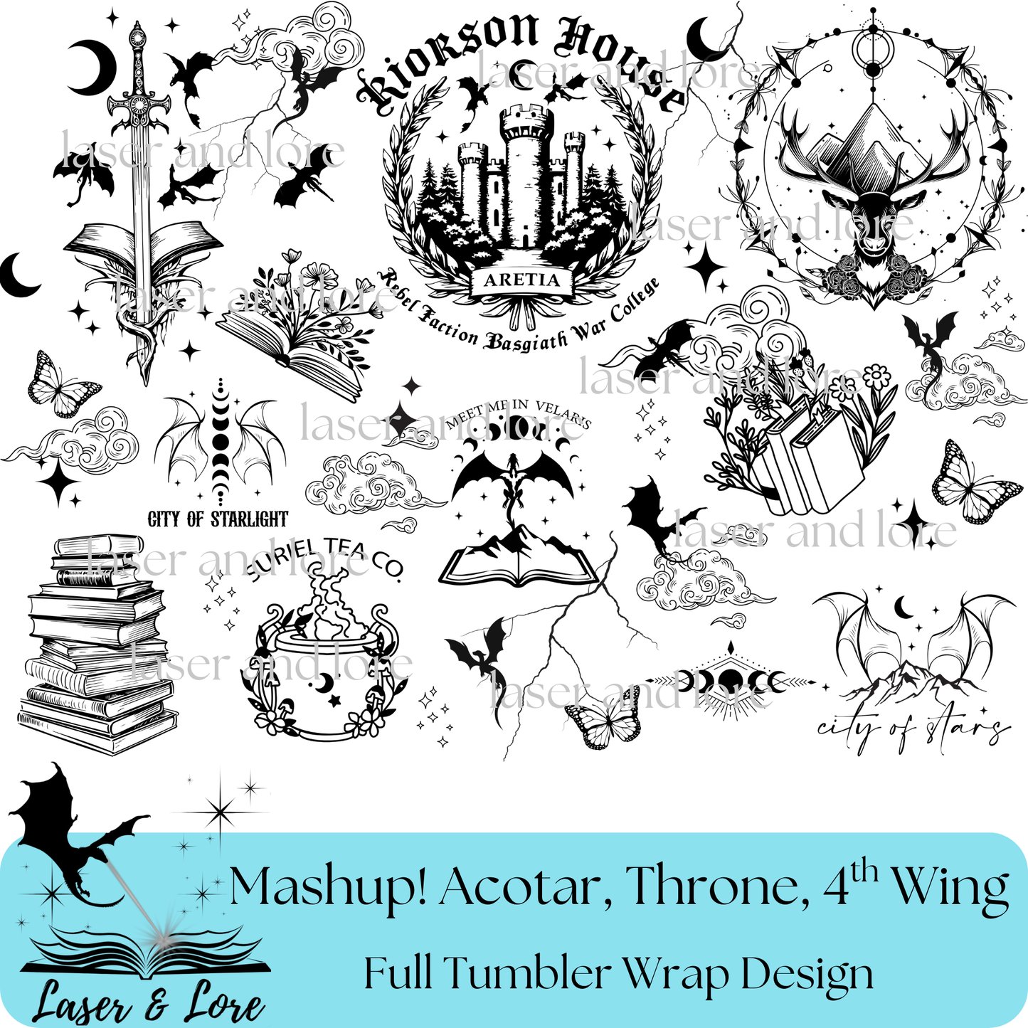 40oz Iridescent Tumbler - Custom Engraved