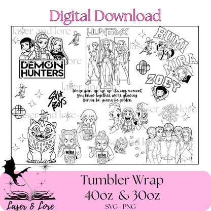 K-pop Idol Fighters - 3 Design PACKAGE - Digital Download