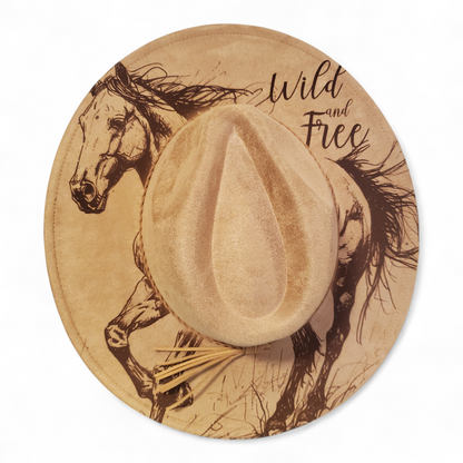 Wild & Free Western Soul - Engraved Hat